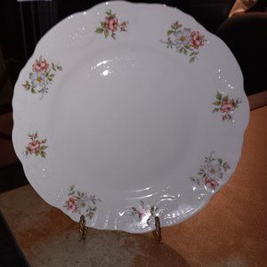 Rose Garden salad plate. 8" diameter.